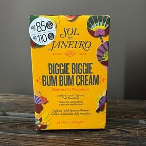 Sol de Janeiro Biggie Biggie Bum Bum Cream - Vibrant Yellow Packaging